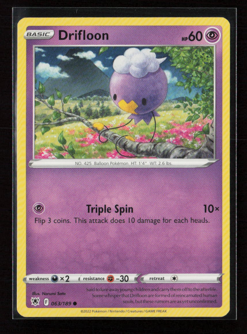 Drifloon Common SWSH10: Astral Radiance 063/189 LP