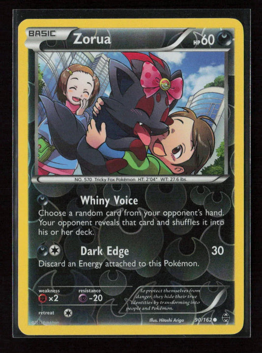 Zorua (90) Common XY - BREAKthrough 90/162 LP - Kang's Collectibles