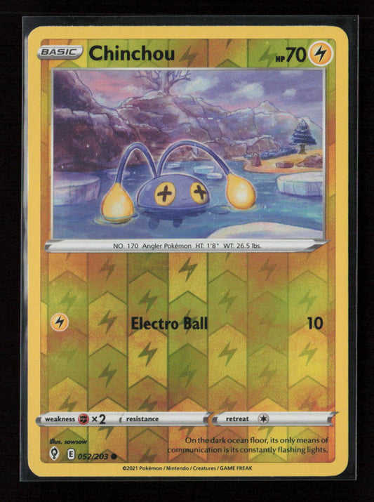 Chinchou Common SWSH07: Evolving Skies 052/203 LP