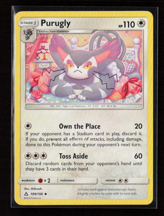 Purugly Uncommon SM - Ultra Prism 109/156 NM