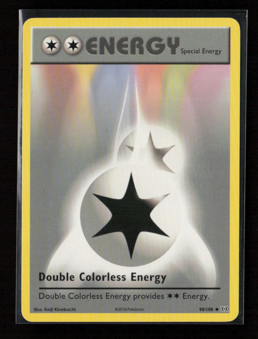 Double Colorless Energy Uncommon XY - Evolutions 90/108 LP