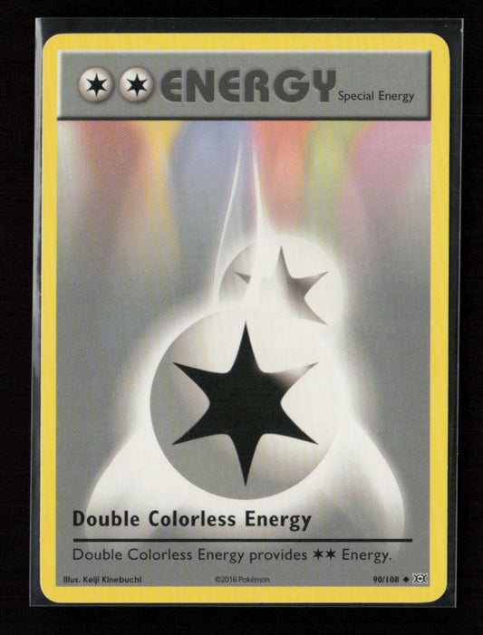 Double Colorless Energy Uncommon XY - Evolutions 90/108 LP