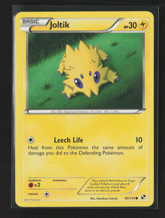 Joltik (45) Common Black and White 45/114 LP