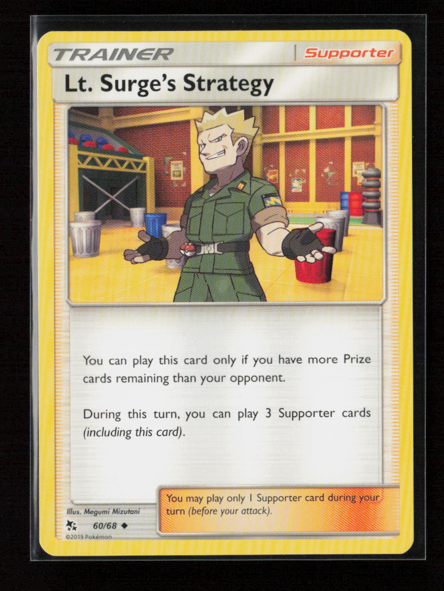 Lt. Surge's Strategy Uncommon Hidden Fates 60/68 NM
