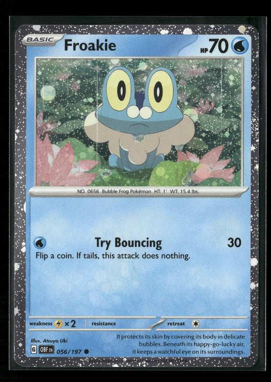 Froakie - (Cosmos Holo) Promo Miscellaneous Cards & Products 056/197 NM - Kang's Collectibles