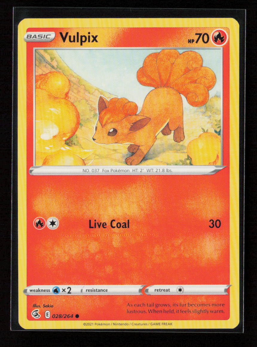 Vulpix (28) Common SWSH08: Fusion Strike 028/264 LP