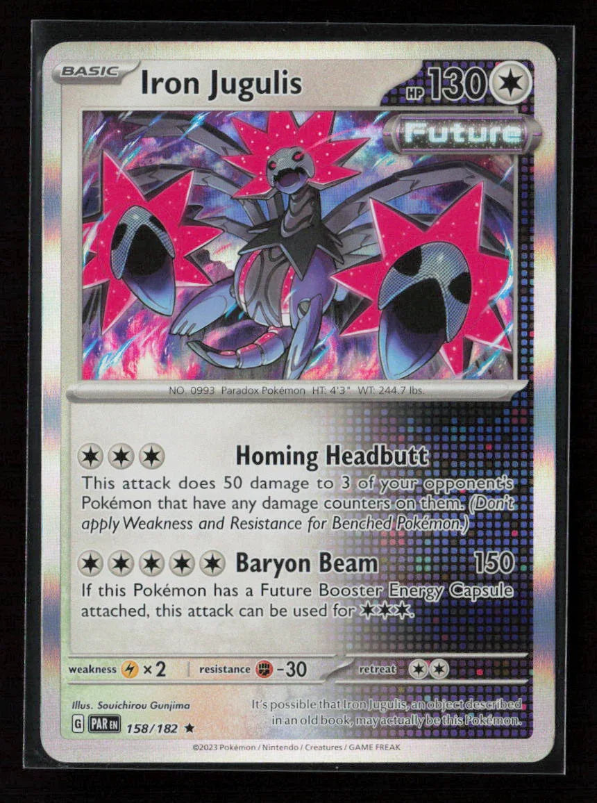 Iron Jugulis Rare SV04: Paradox Rift 158/182 NM - Kang's Collectibles