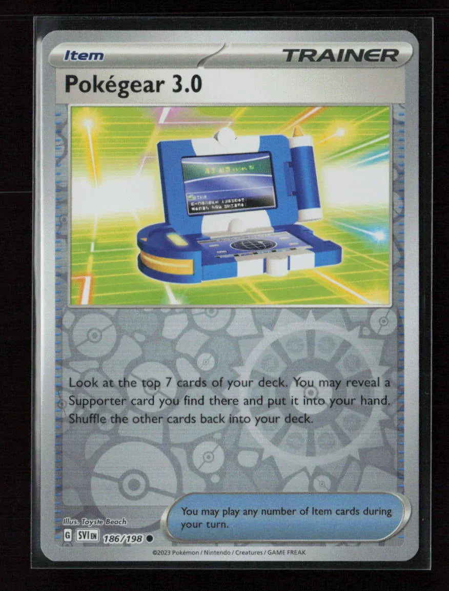 Pokegear 3.0 Common SV01: Scarlet & Violet Base Set 186/198 NM - Kang's Collectibles