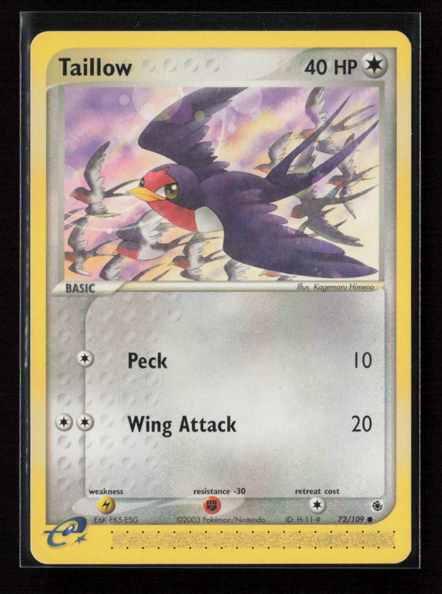 Taillow Common Ruby and Sapphire 72/109 LP