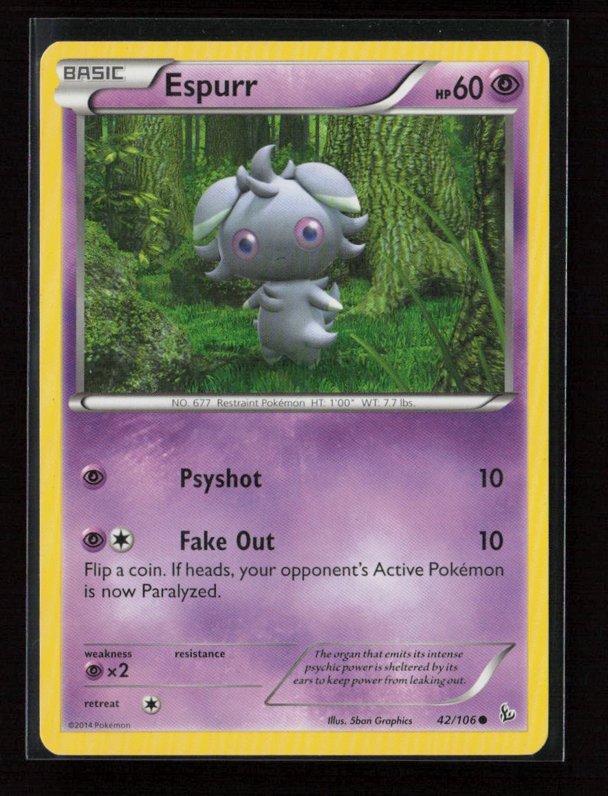 Espurr Common XY - Flashfire 42/106 MP