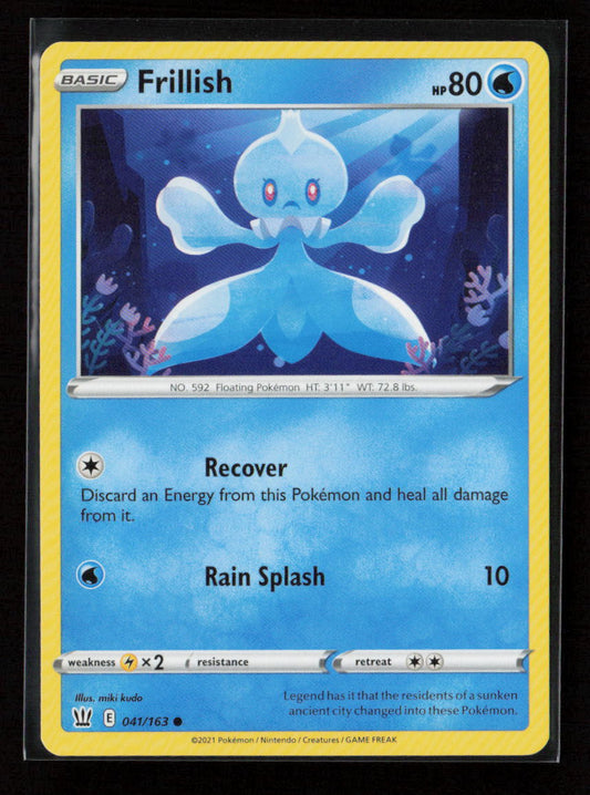 Frillish Common SWSH05: Battle Styles 041/163 LP