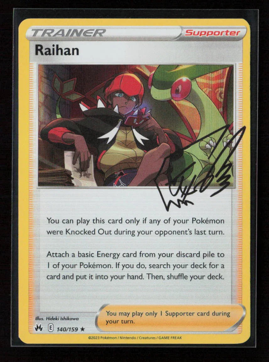 Raihan Holo Rare Crown Zenith 140/159 NM - Kang's Collectibles