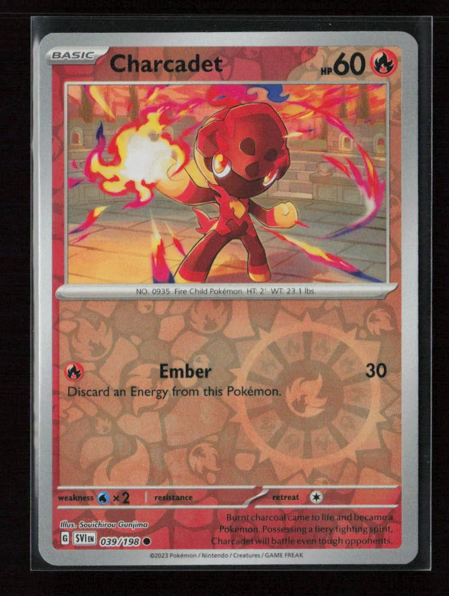 Charcadet - Common SV01: Scarlet & Violet Base Set 039/198 NM - Kang's Collectibles
