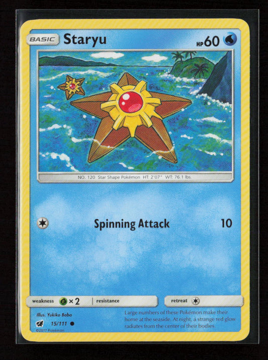 Staryu Common SM - Crimson Invasion 15/111 LP