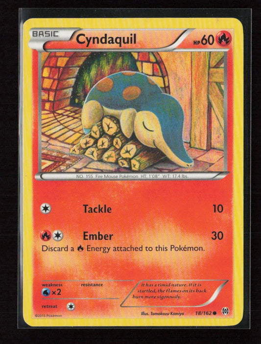 Cyndaquil Common XY - BREAKthrough 18/162 LP - Kang's Collectibles