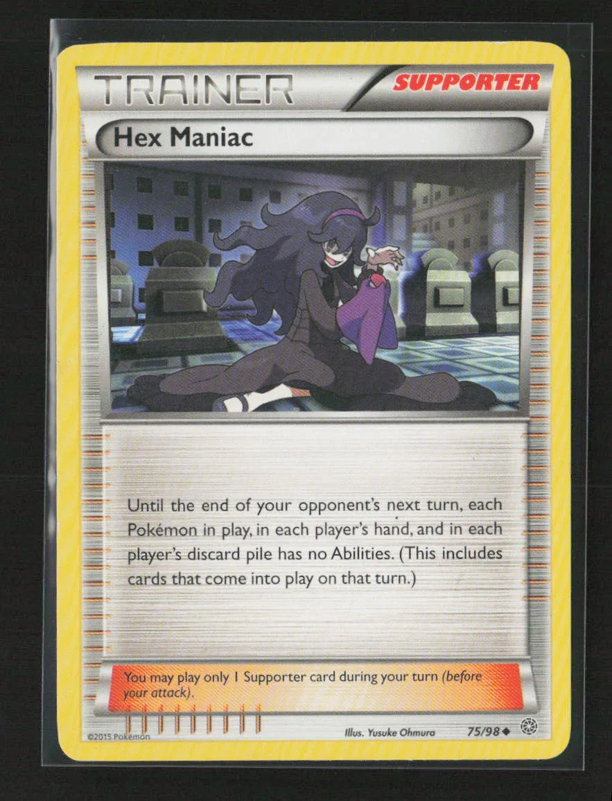 Hex Maniac Uncommon XY - Ancient Origins 75/98 LP - Kang's Collectibles