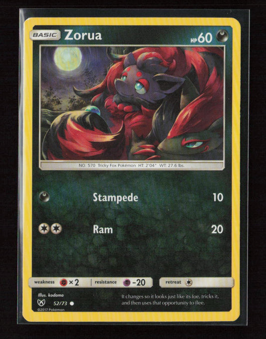 Zorua Common Shining Legends 52/73 LP