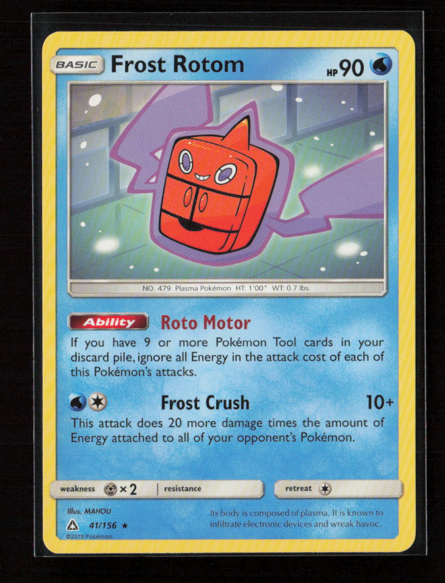 Frost Rotom Rare SM - Ultra Prism 41/156 LP