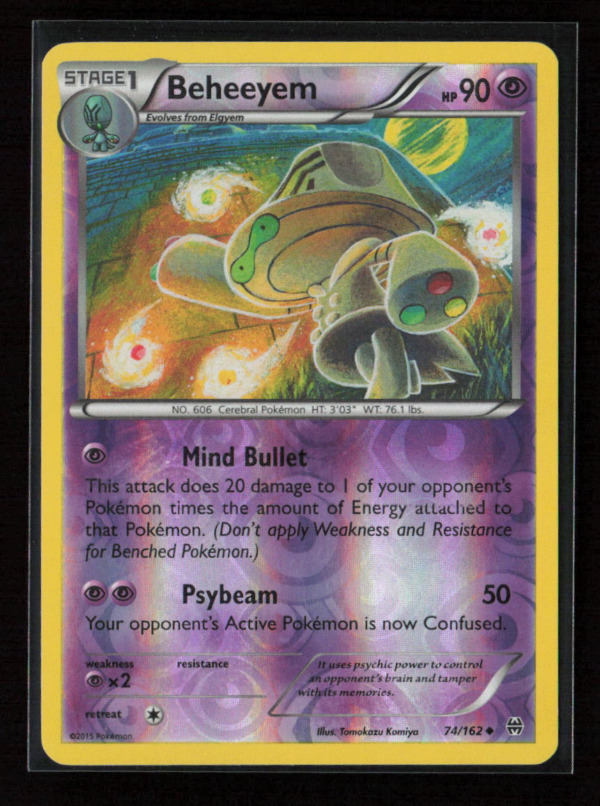 Beheeyem Uncommon XY - BREAKthrough 74/162 NM