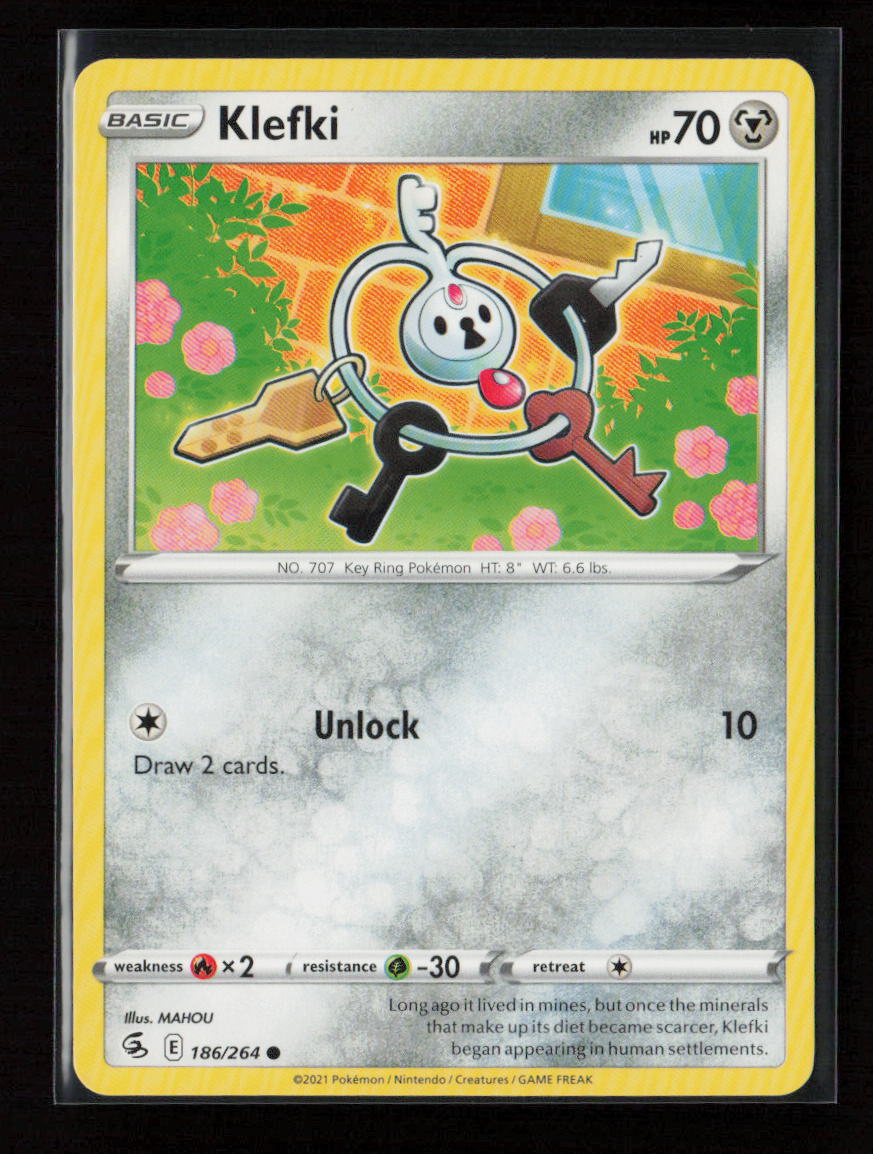Klefki Common SWSH08: Fusion Strike 186/264 LP
