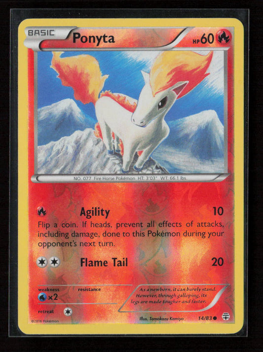 Ponyta Common Generations 14/83 LP