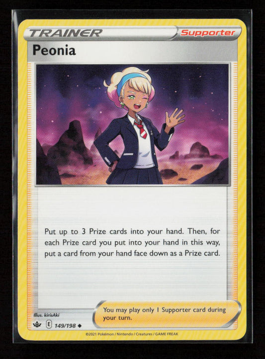 Peonia Uncommon SWSH06: Chilling Reign 149/198 LP