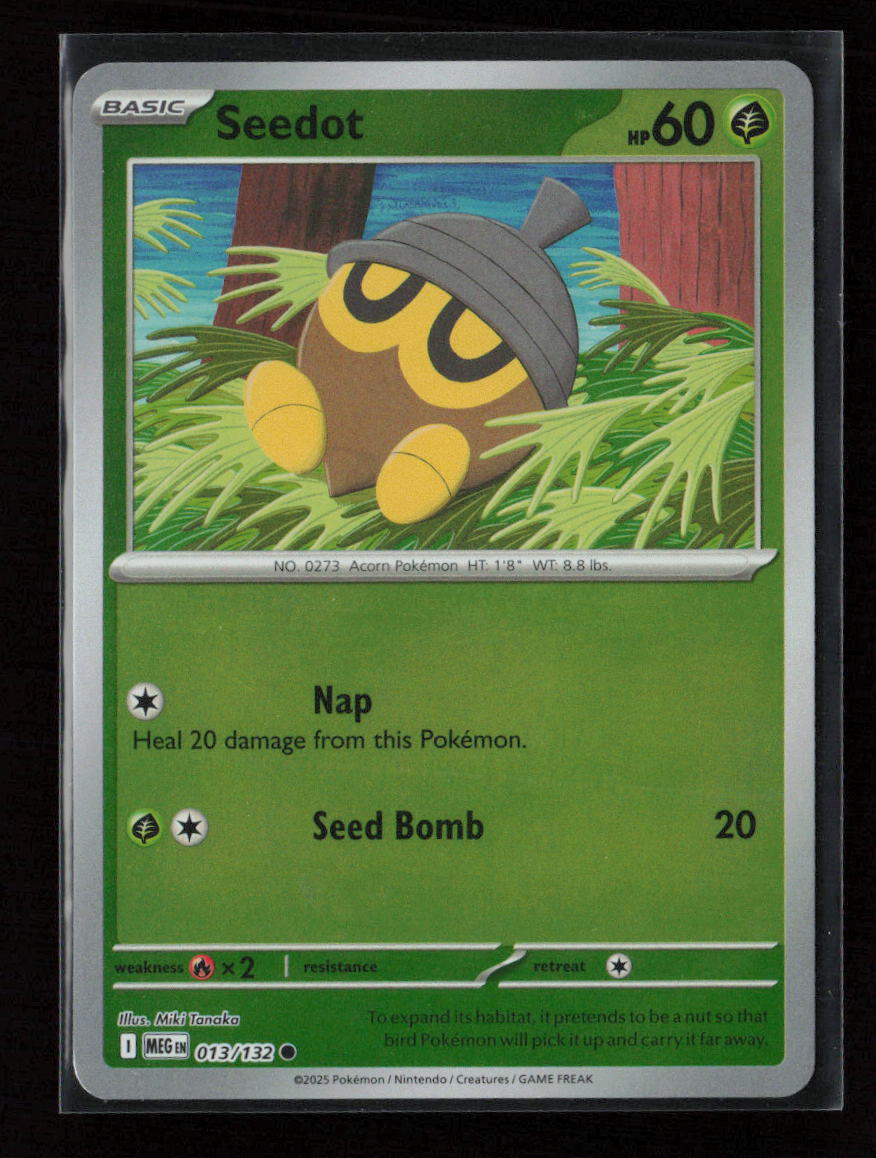 Seedot Common ME01: Mega Evolution 013/132 NM