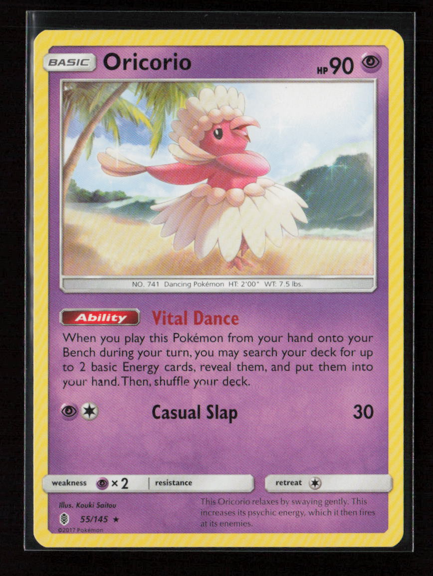 Oricorio (55) Rare SM - Guardians Rising 55/145 LP