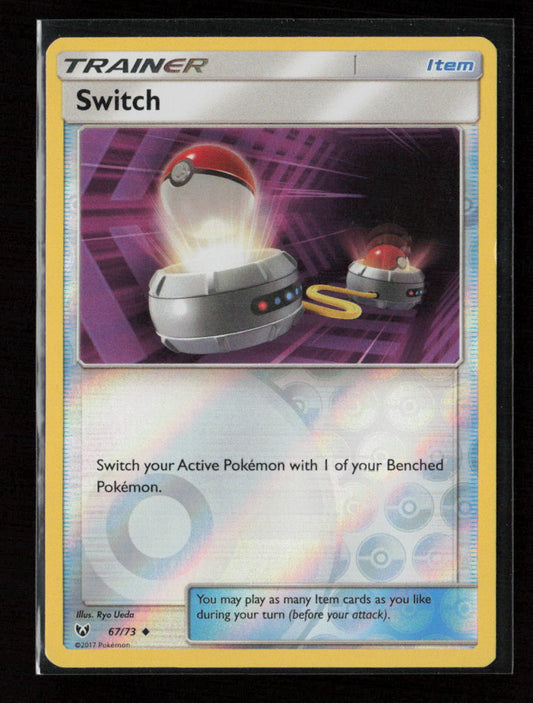 Switch Uncommon Shining Legends 67/73 NM