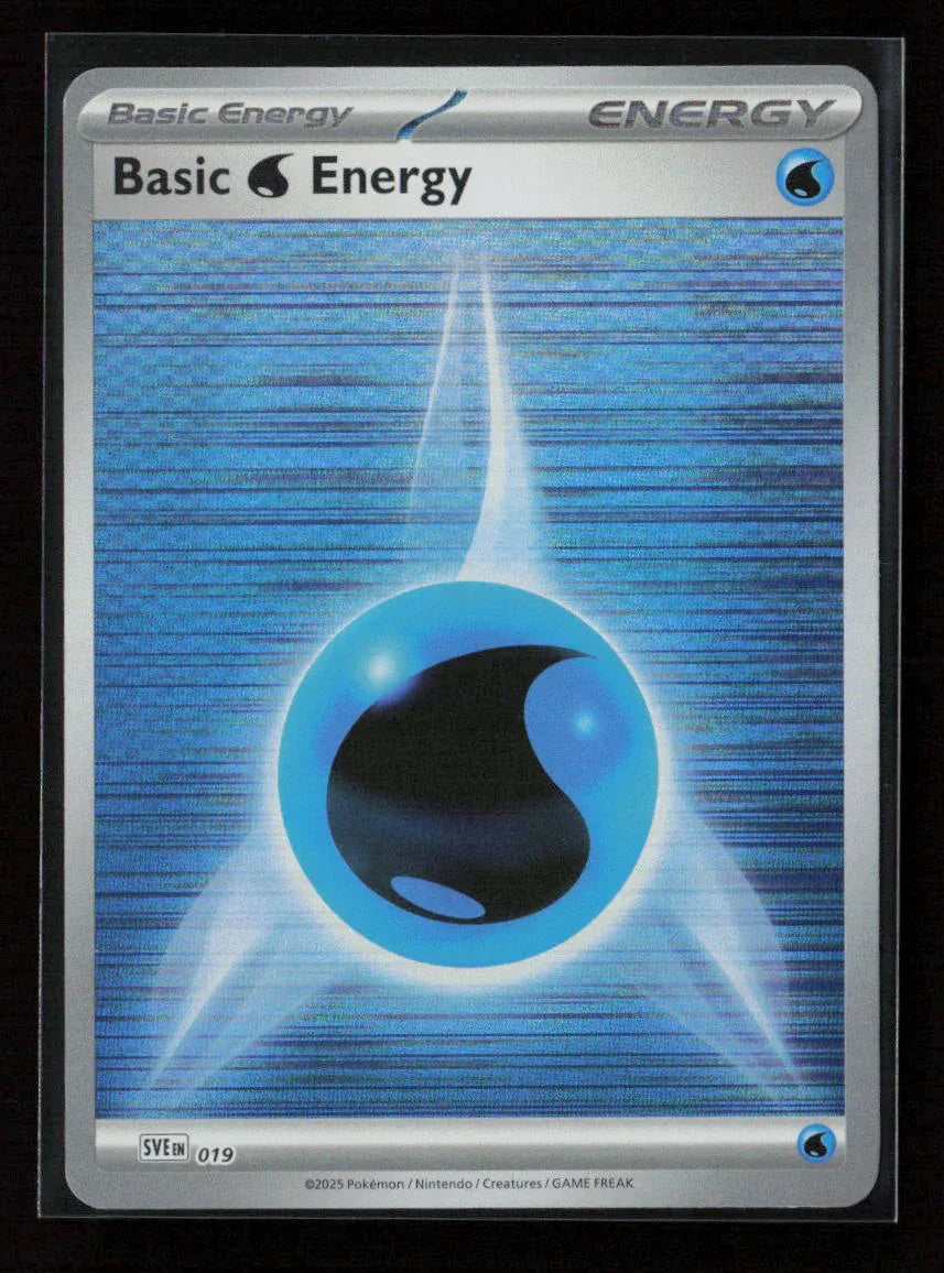 Basic Water Energy - Common SVE: Scarlet & Violet Energies 019 NM - Kang's Collectibles