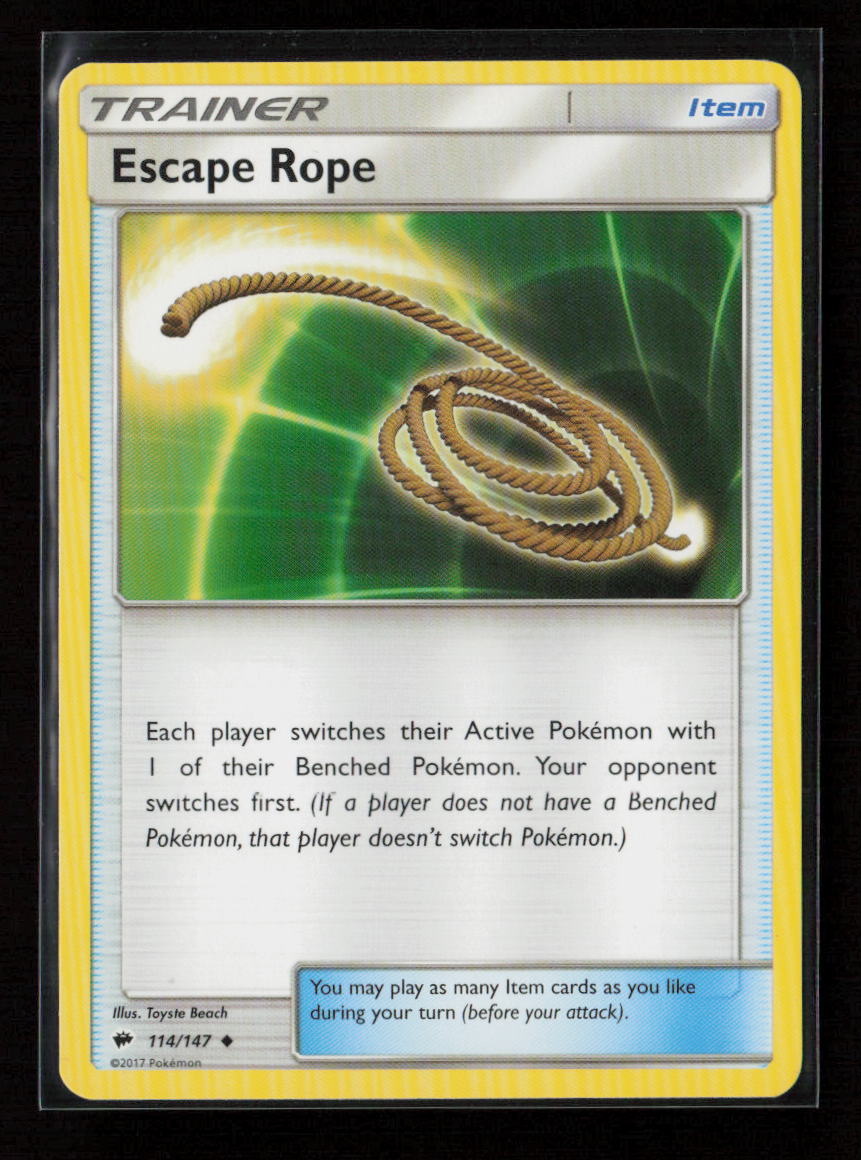 Escape Rope Uncommon SM - Burning Shadows 114/147 LP