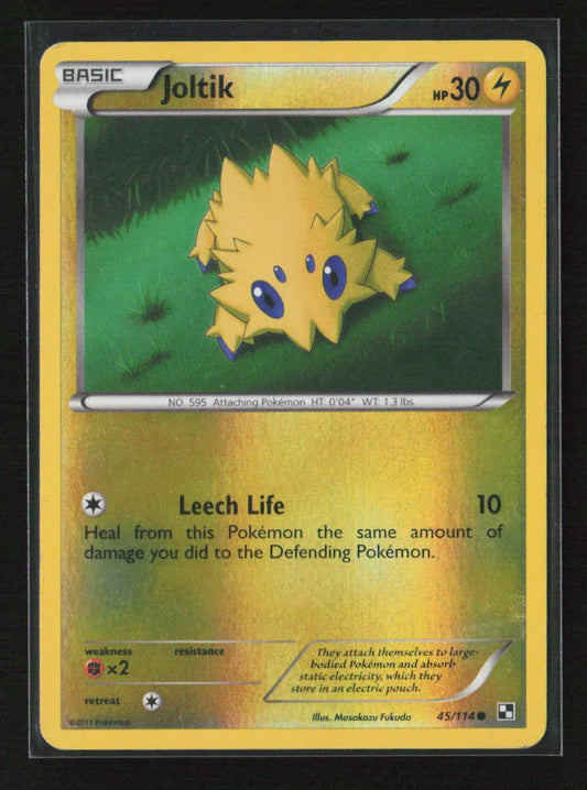 Joltik (45) Common Black and White 45/114 LP - Kang's Collectibles