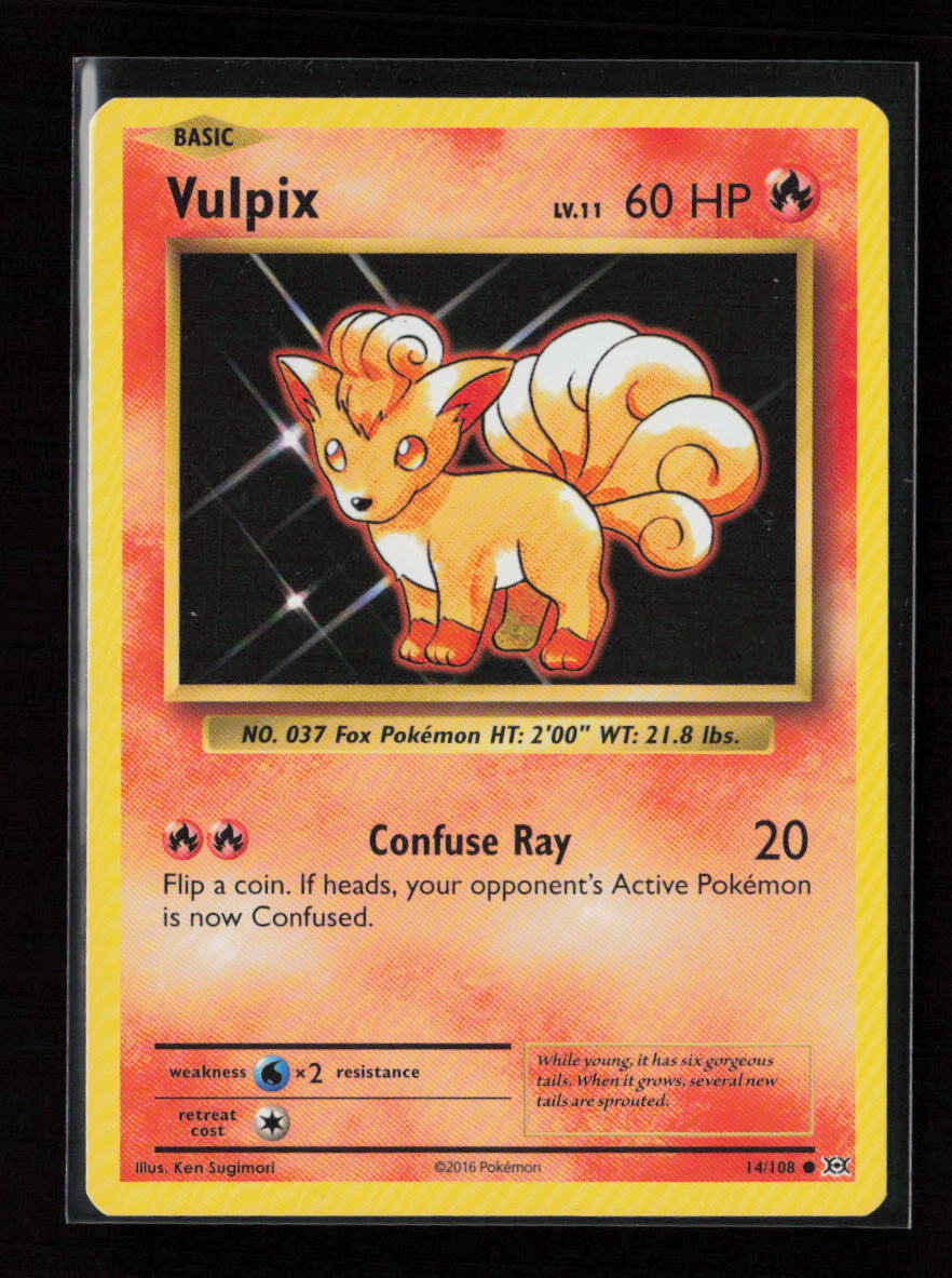 Vulpix Common XY - Evolutions 14/108 LP