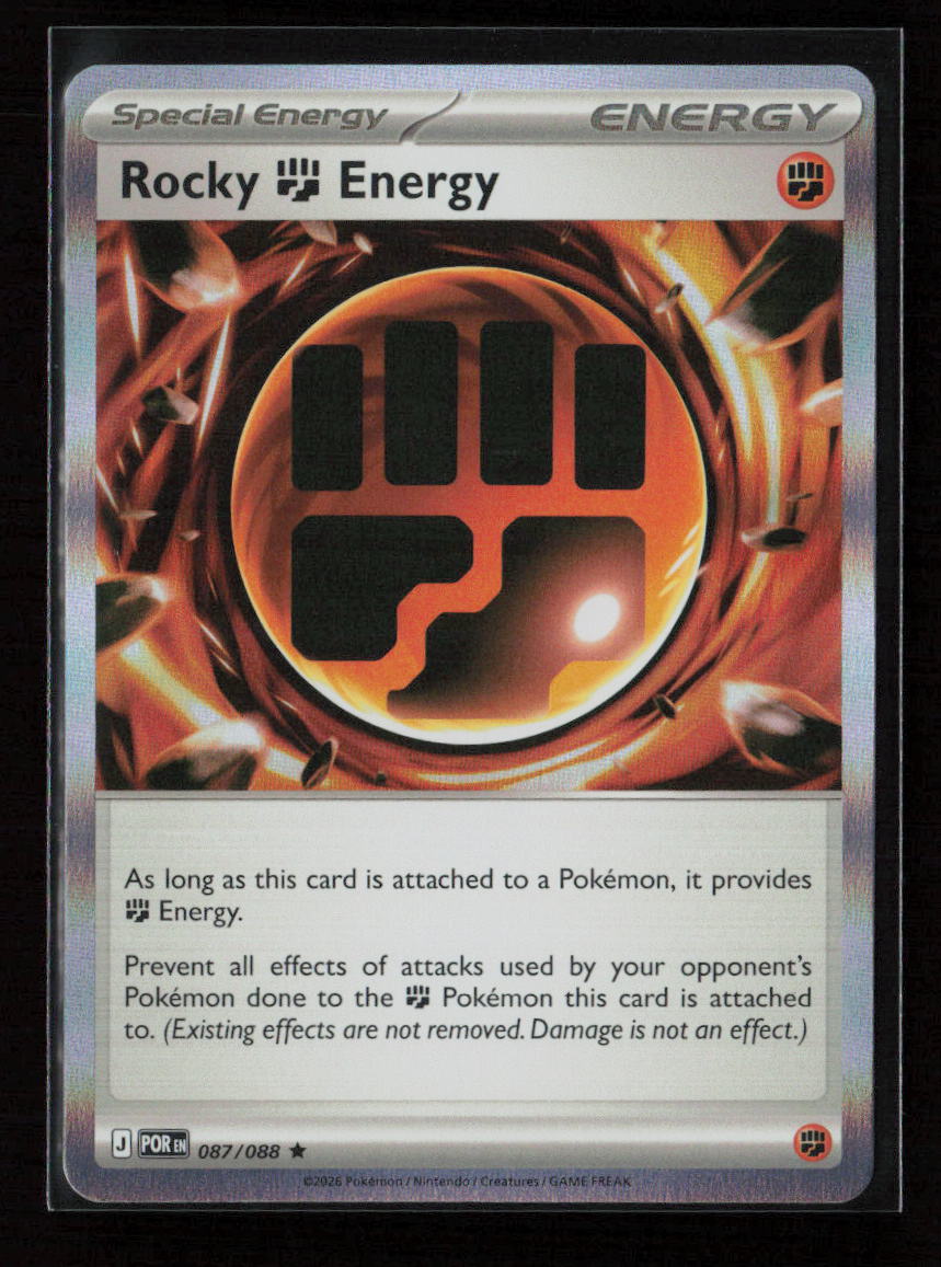 Rocky Fighting Energy Rare ME03: Perfect Order 087/088 NM