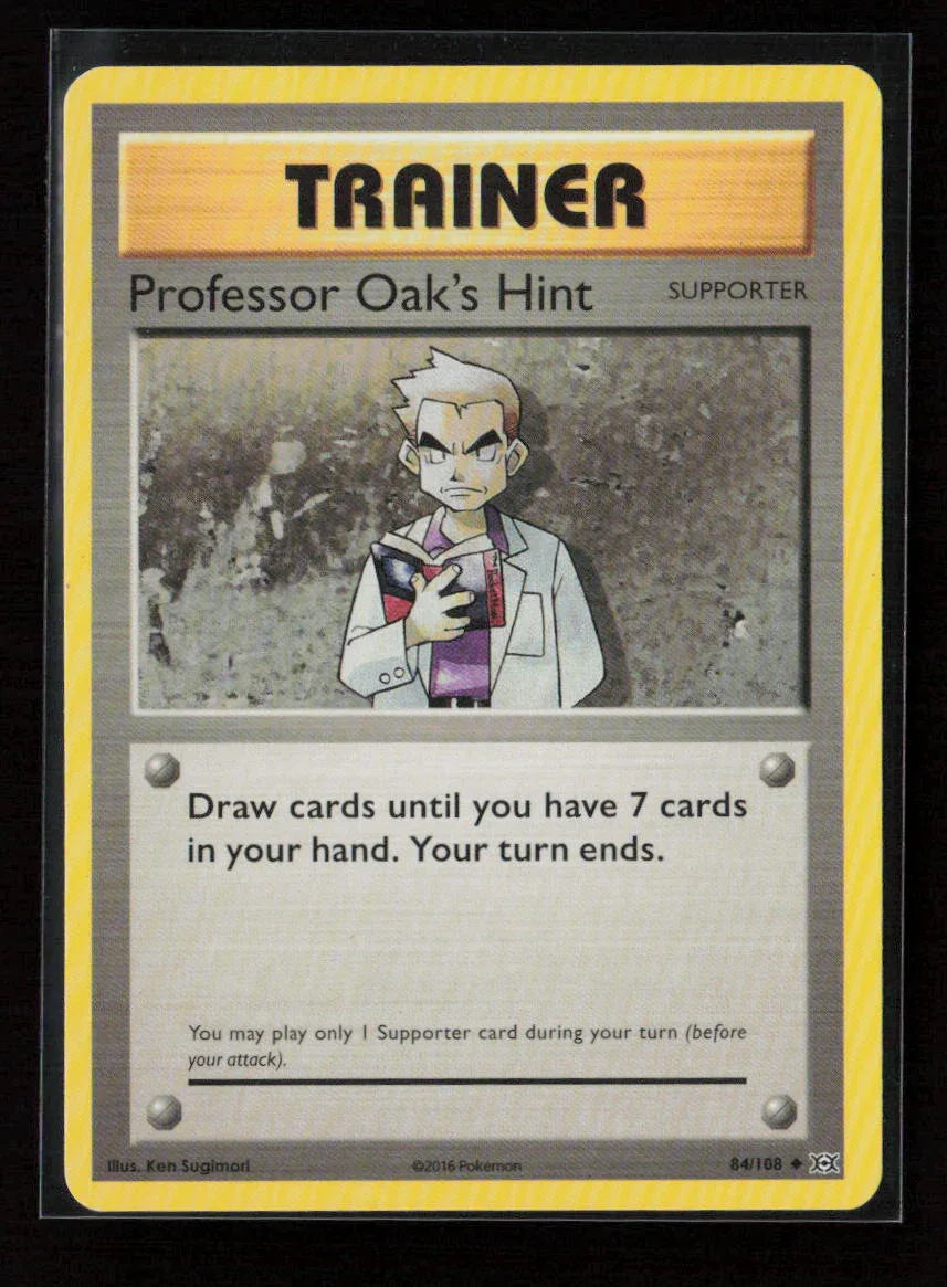 Professor Oak's Hint Uncommon XY - Evolutions 84/108 NM - Kang's Collectibles