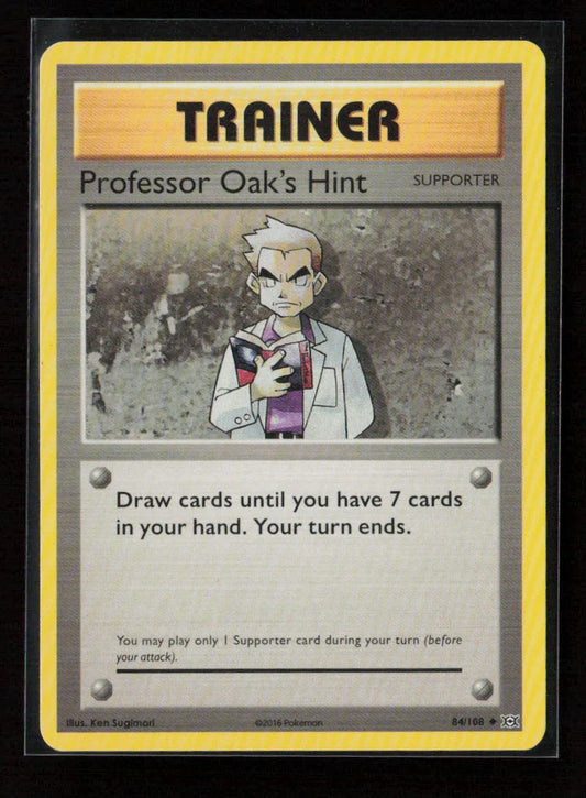Professor Oak's Hint Uncommon XY - Evolutions 84/108 NM - Kang's Collectibles