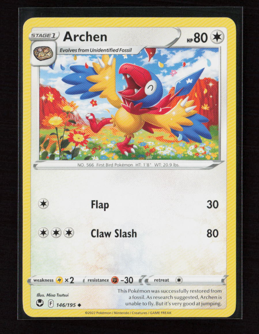 Archen Uncommon SWSH12: Silver Tempest 146/195 LP