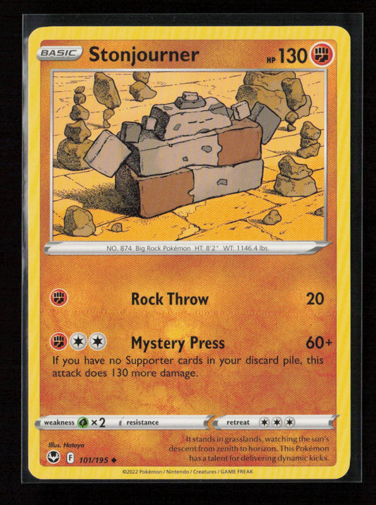Stonjourner Uncommon SWSH12: Silver Tempest 101/195 LP