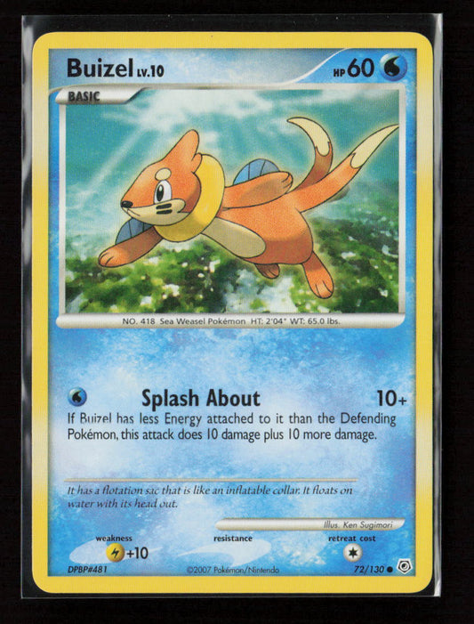 Buizel Common Diamond and Pearl 72/130 LP
