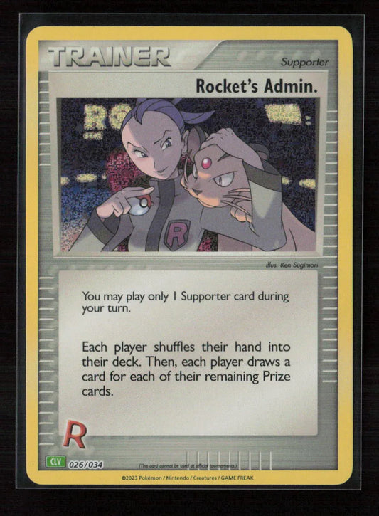 Rocket's Admin. (CLB) Classic Collection Trading Card Game Classic 027/034 NM - Kang's Collectibles
