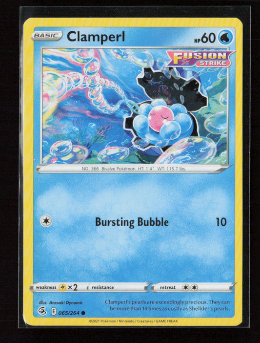 Clamperl Common SWSH08: Fusion Strike 065/264 LP