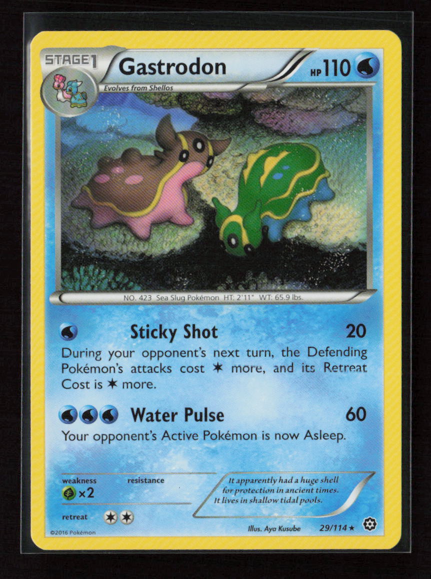 Gastrodon Rare XY - Steam Siege 29/114 LP