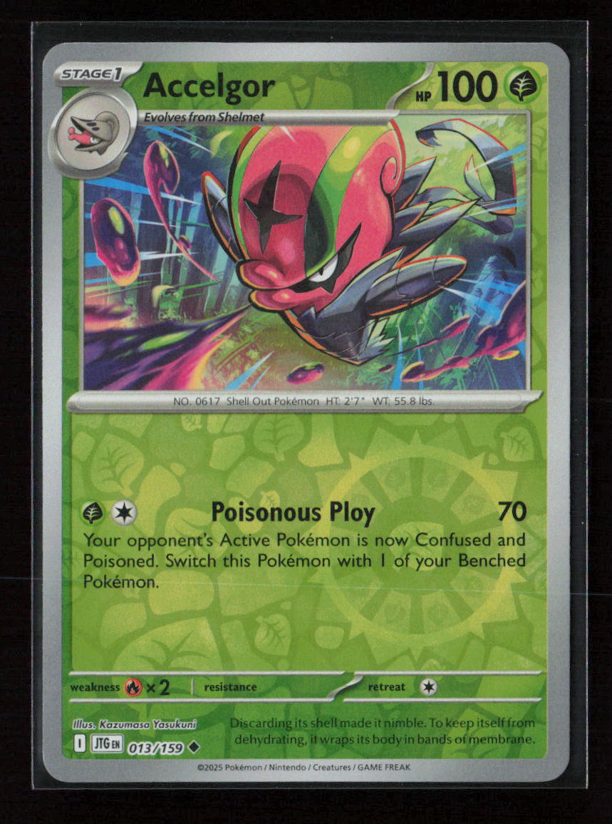 Accelgor Uncommon SV09: Journey Together 013/159 NM