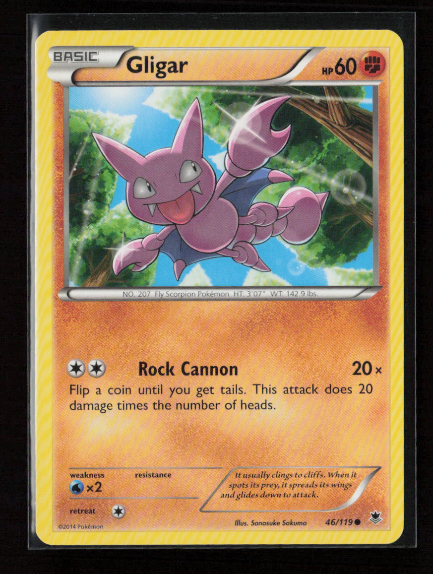 Gligar Common XY - Phantom Forces 46/119 LP