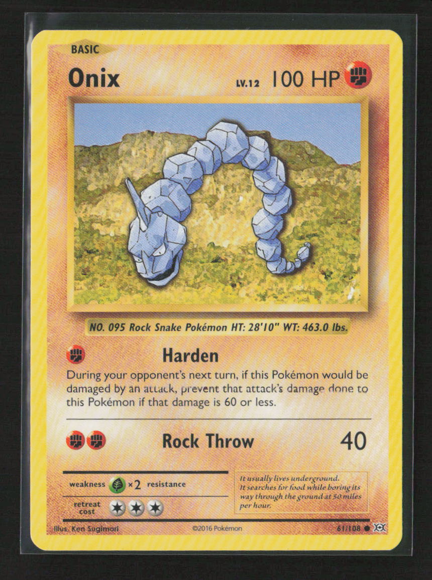 Onix Common XY - Evolutions 61/108 LP