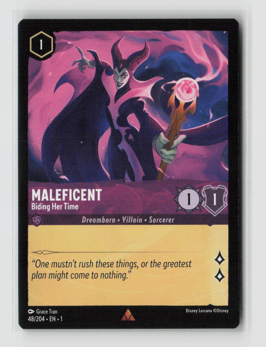 Maleficent - Biding Her Time Rare The First Chapter 48/204 NM