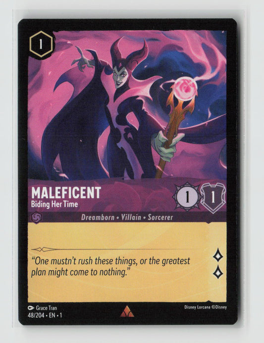 Maleficent - Biding Her Time Rare The First Chapter 48/204 NM