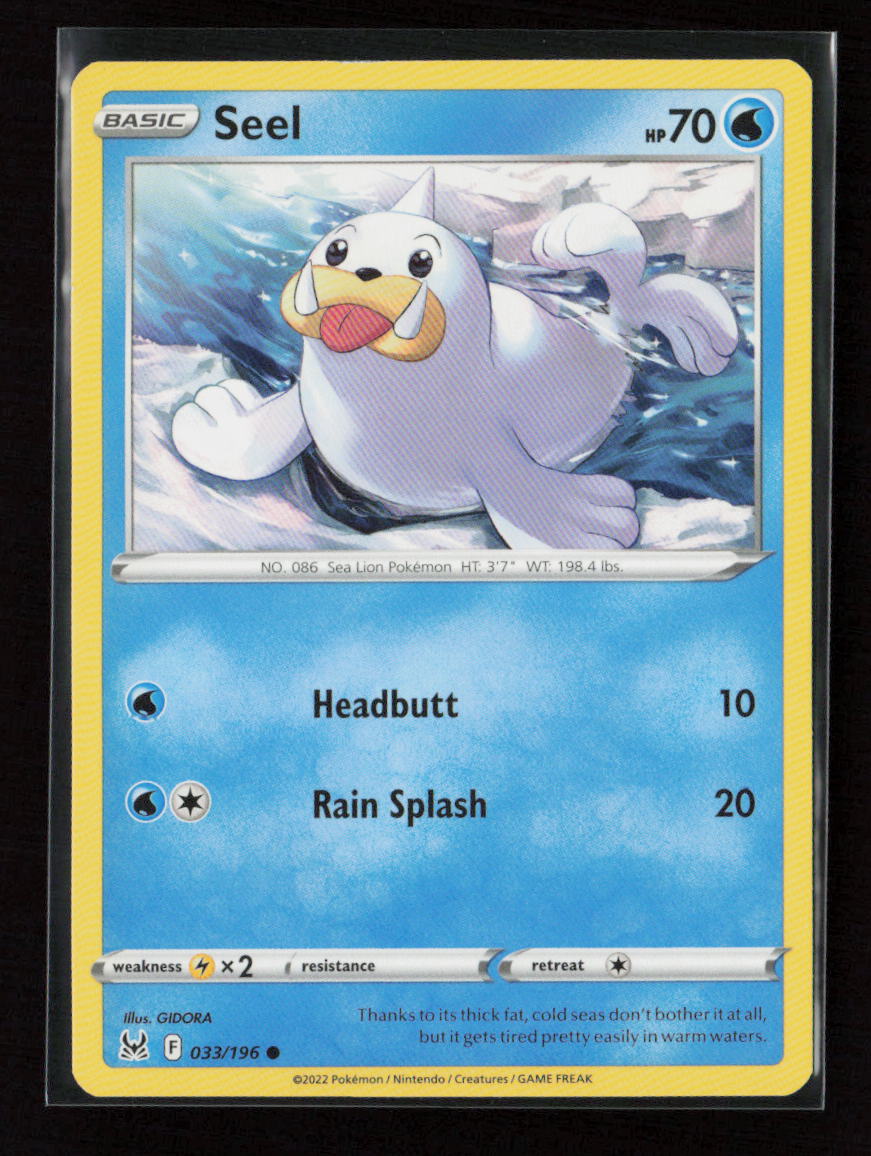 Seel Common SWSH11: Lost Origin 033/196 LP