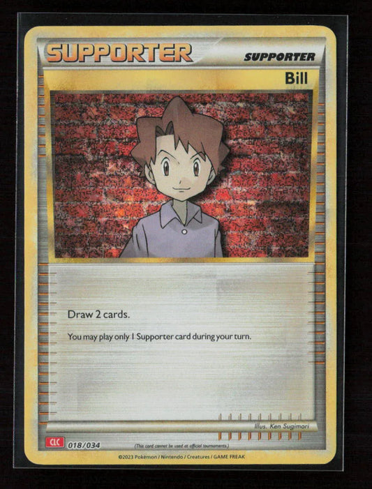 Bill (CLV) Classic Collection Trading Card Game Classic 018/034 NM - Kang's Collectibles