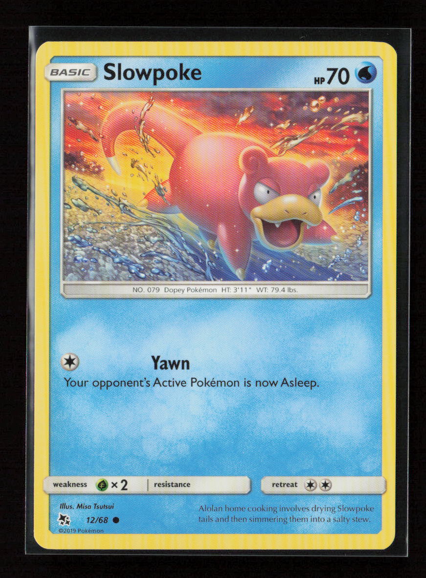 Slowpoke Common Hidden Fates 12/68 NM